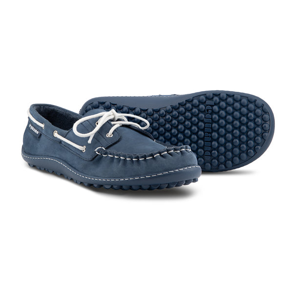 Leguano Barefoot Shoes Morecassin Bleu