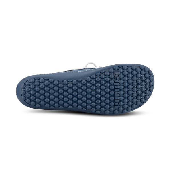 Leguano Barefoot Shoes Morecassin Bleu
