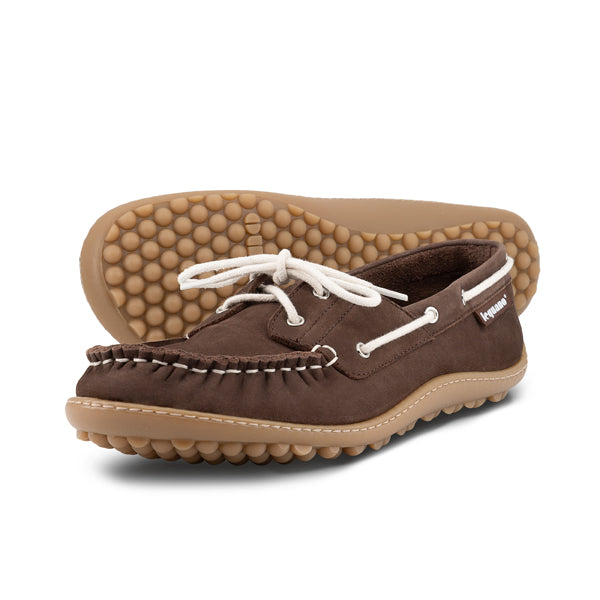 Leguano Barefoot Shoes Morecassin Bleu