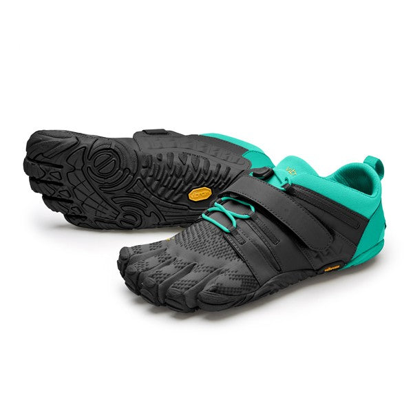 Vibram Fivefingers V-Train 2.0 Femme - Barefoot Shoes Noir/Turquoise