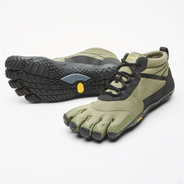Vibram V-Trek Chaussures minimalistes isolées Olive/Noir