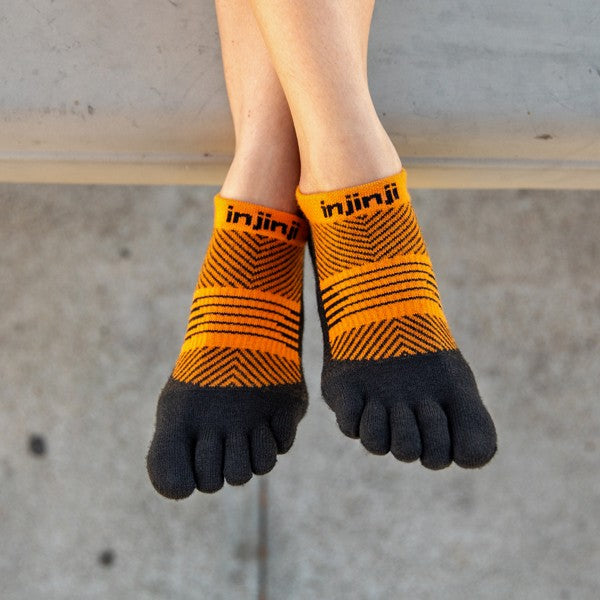 Injinji Femme Run Lightweight No-Show Tiger