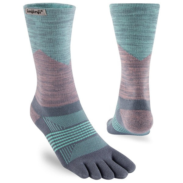 Injinji Chaussettes à orteils Femme Trail Crew Quartz