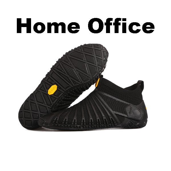 Vibram Furoshiki Knit High - Chaussures minimalistes noires 