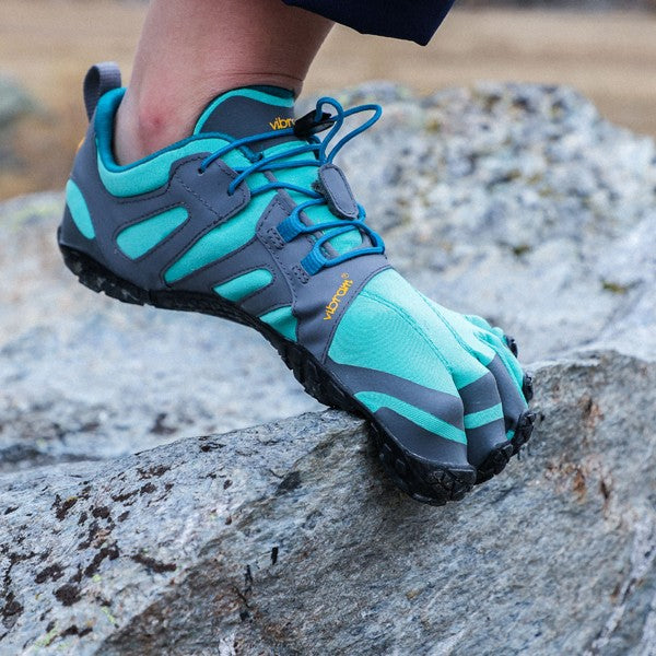Vibram FiveFingers V-Trail 2.0 Chaussures minimalistes pour femmes, couleur sarcelle