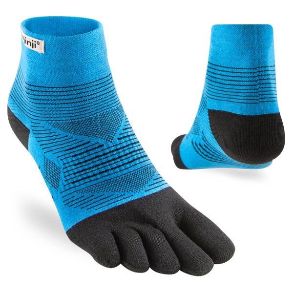 Injinji Run Lightweight Mini-Crew 2.0 Noir/Bleu