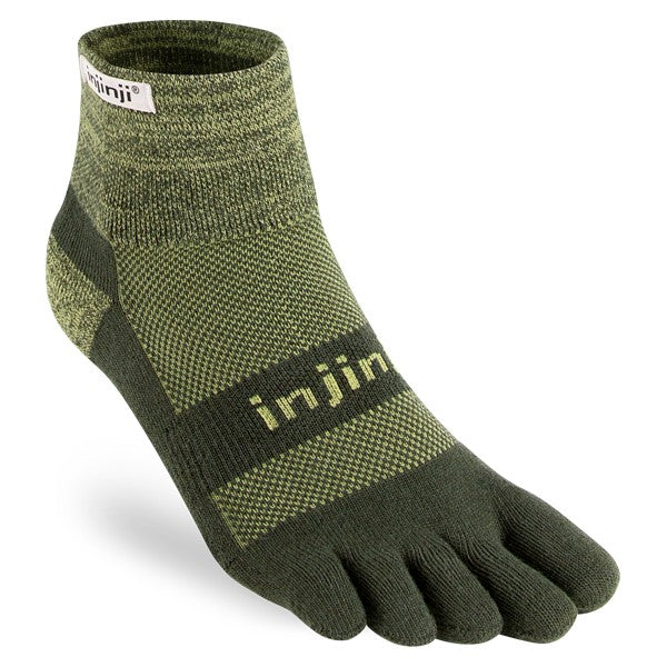 Injinji Trail Mini-Crew Chaussettes à orteils Herb
