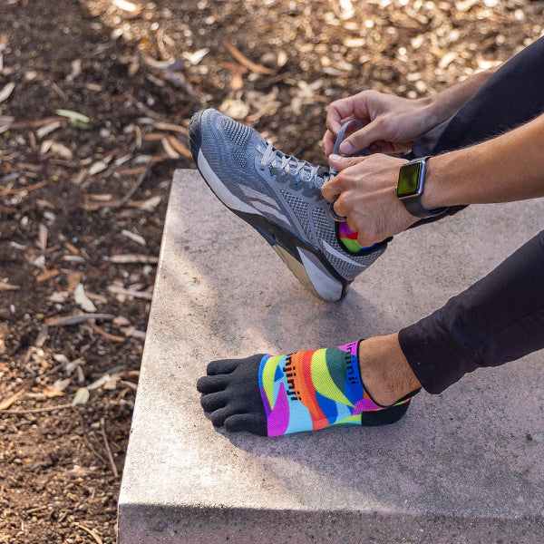 Injinji Run No-Show - Chaussettes à orteils Vedure