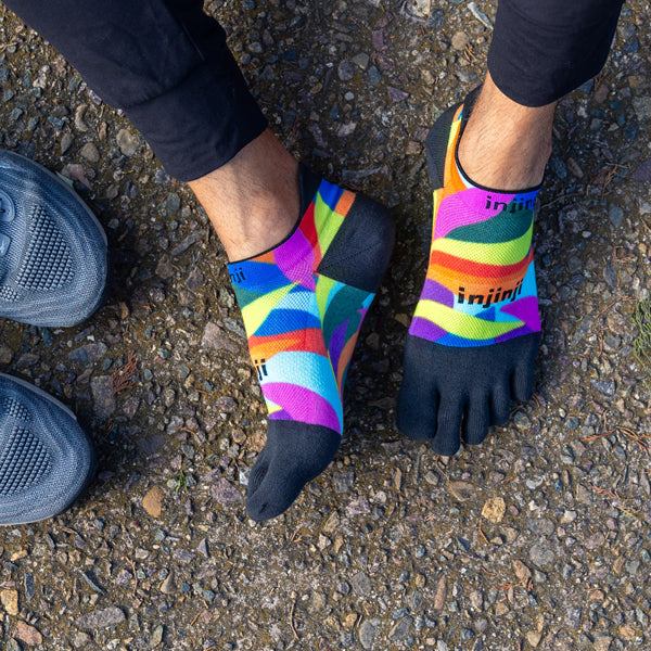 Injinji Run No-Show - Chaussettes à orteils Vedure