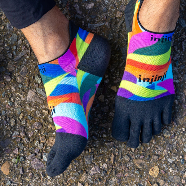 Injinji Run No-Show - Chaussettes à orteils Vedure