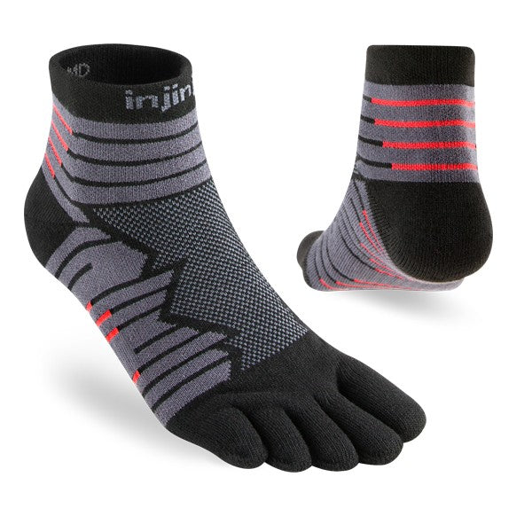Injinji Ultra Run Mini Crew Onyx
