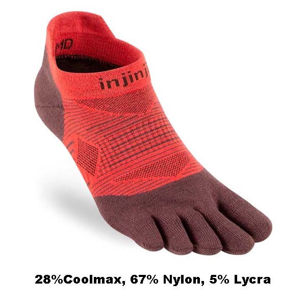 Injinji Run Lightweight No-Show 2.0 Robin