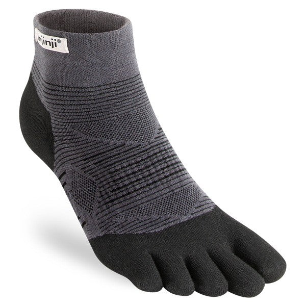 Injinji Run Original Mini-Crew Gris/Noir