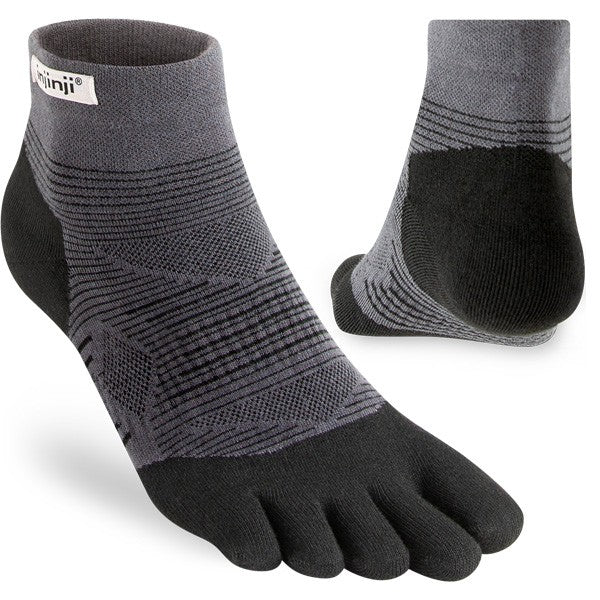 Pull Injinji Run Lightweight Mini Crew 2.0 Noir/Gris