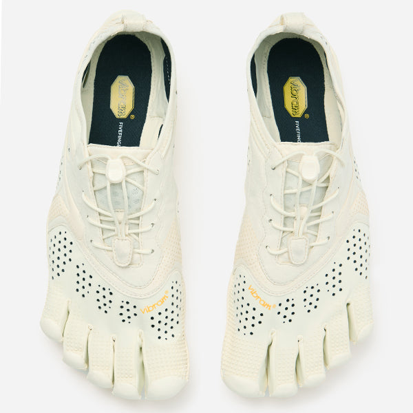 Vibram Fivefingers V-Run - Barefoot Shoes Total Ivory