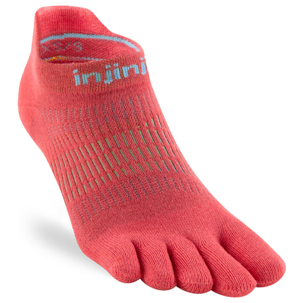 Injinji Women Run Lightweight No-Show Coral