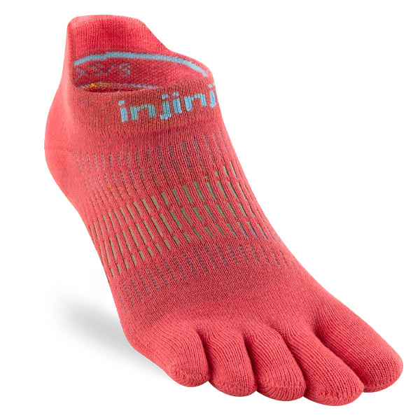 Injinji Women Run Lightweight No-Show Coral