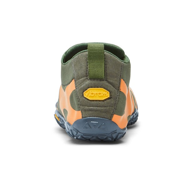 Vibram V-Alpha - Chaussures minimalistes, coloris militaire/orange