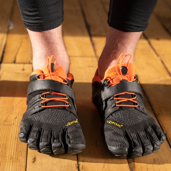 Vibram Fivefingers V-Train 2.0 Homme Noir/Orange