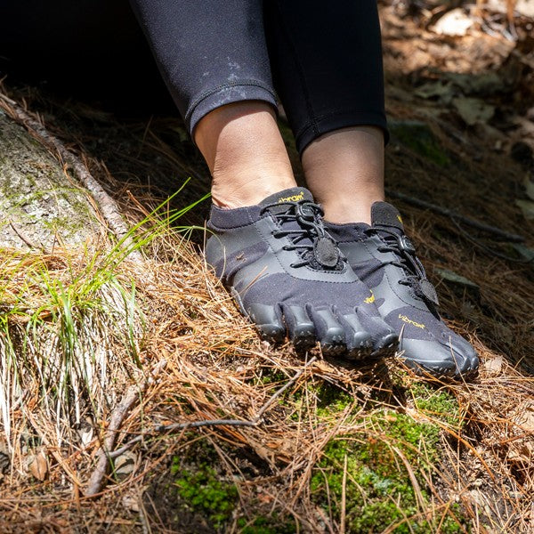 Vibram V-Alpha Chaussures minimalistes pour femmes, noires