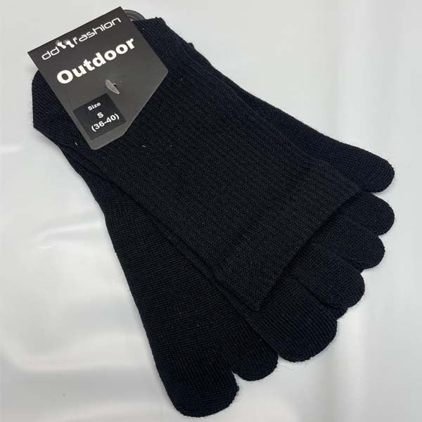 Chaussettes d'extérieur à orteils en laine 