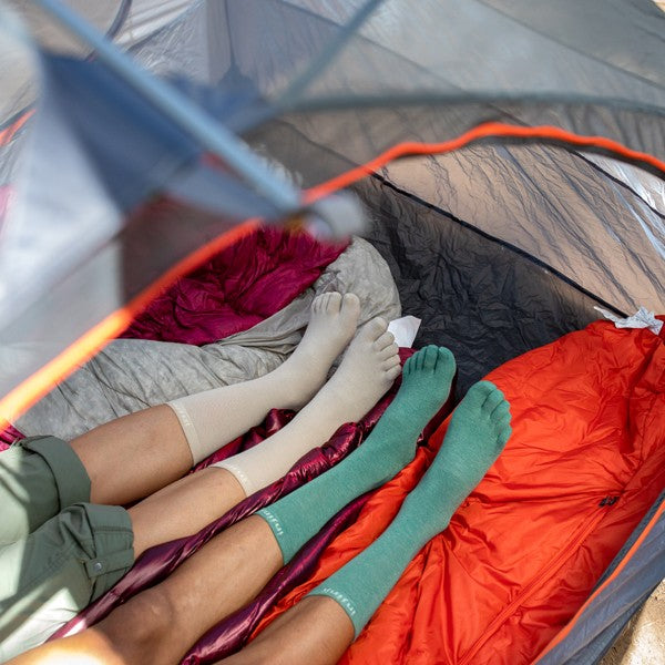 Chaussettes Injinji Liner Crew - Snapper Toe