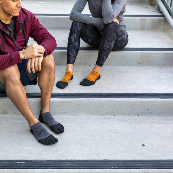 Injinji Femme Run Lightweight No-Show Tiger