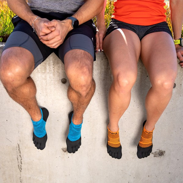 Injinji Femme Run Lightweight No-Show Tiger