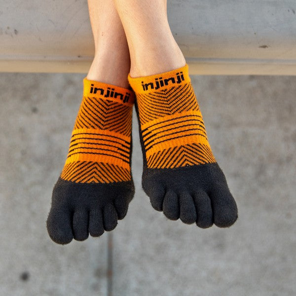 Injinji Femme Run Lightweight No-Show Tiger