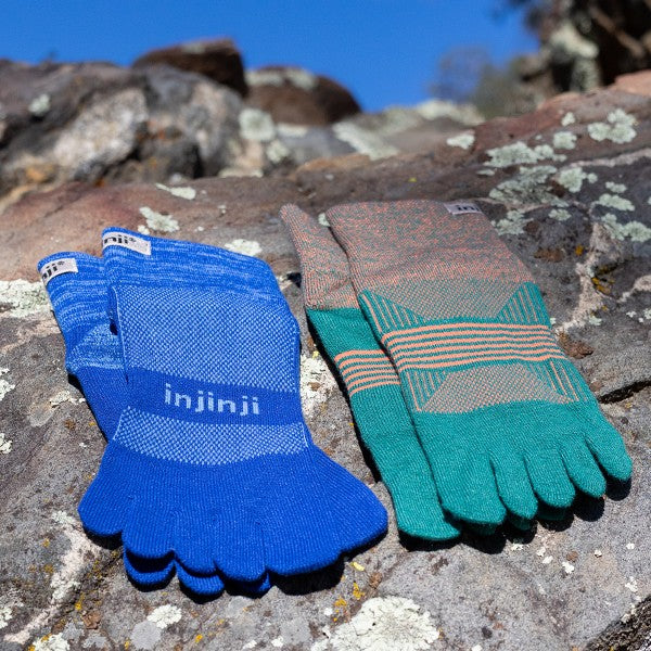 Injinji Trail Mini-Crew - Chaussettes Marina Toe