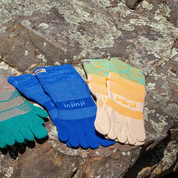 Injinji Trail Mini-Crew - Chaussettes Marina Toe