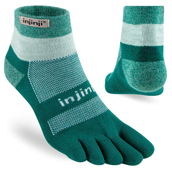 Chaussettes Injinji Trail MDW Mini-Crew Sagebrush