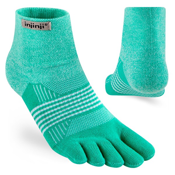 Chaussettes Injinji pour femmes Trail MDW Mini-Crew Frost