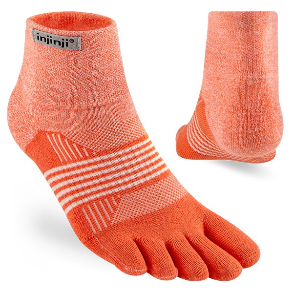 Mini pull Injinji Trail MDW pour femme, couleur géranium