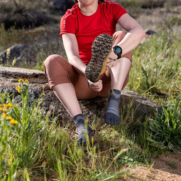 Chaussettes Injinji Outdoor MDW Mini-Crew - Anthracite