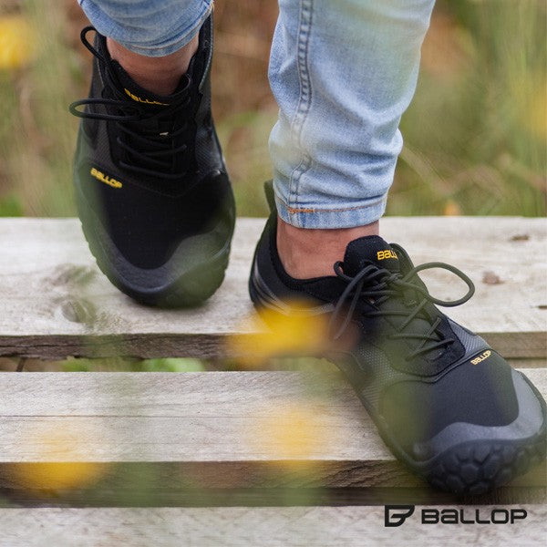 Ballop Barefoot Shoes Serengeti Noir 