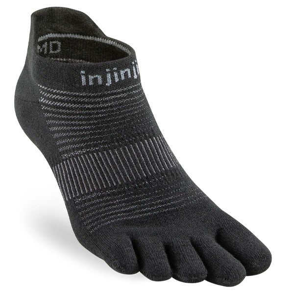 Injinji Run Lightweight No-Show Noir