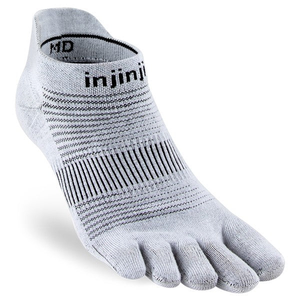 Injinji Run Lightweight No-Show Gris