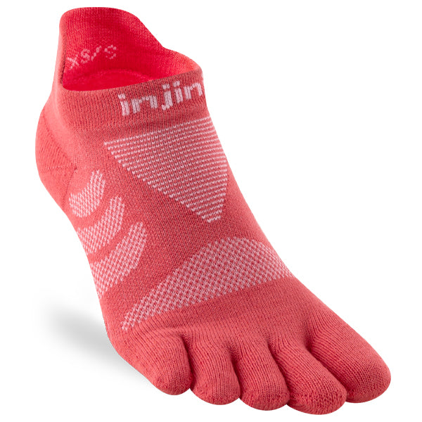 Injinji Women Ultra Run No-Show Coral