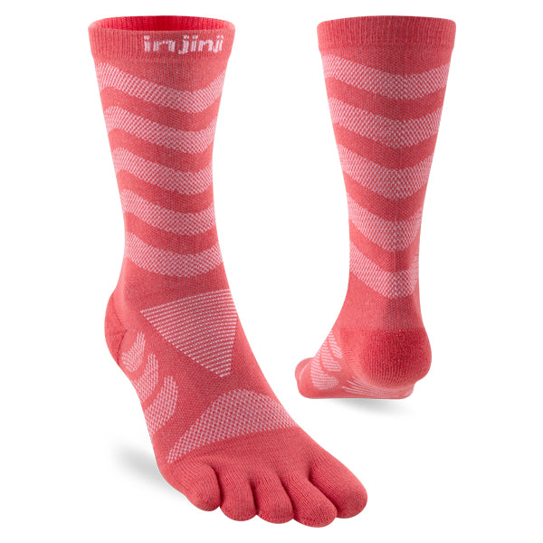 Injinji Women Run Ultra Crew Coral