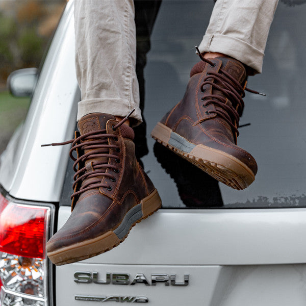 Lems Boulder Boot Summit - Chaussures pieds nus marron