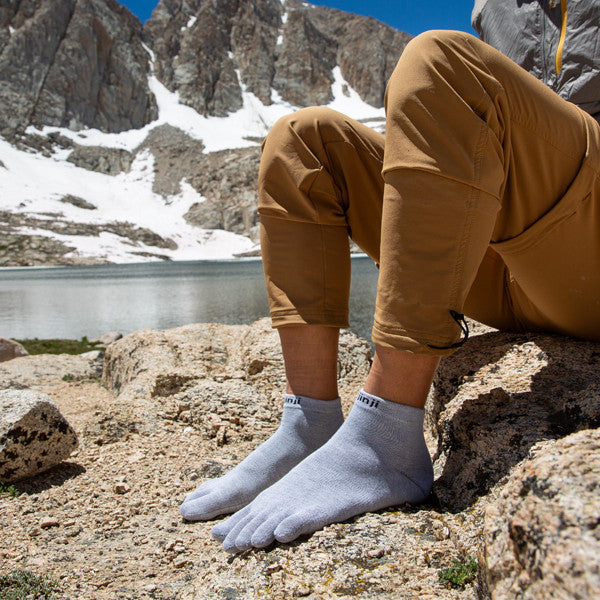 Injinji Liner Mini-Crew - Chaussettes à orteils Gris
