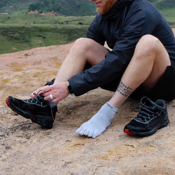 Injinji Liner Mini-Crew - Chaussettes à orteils Gris