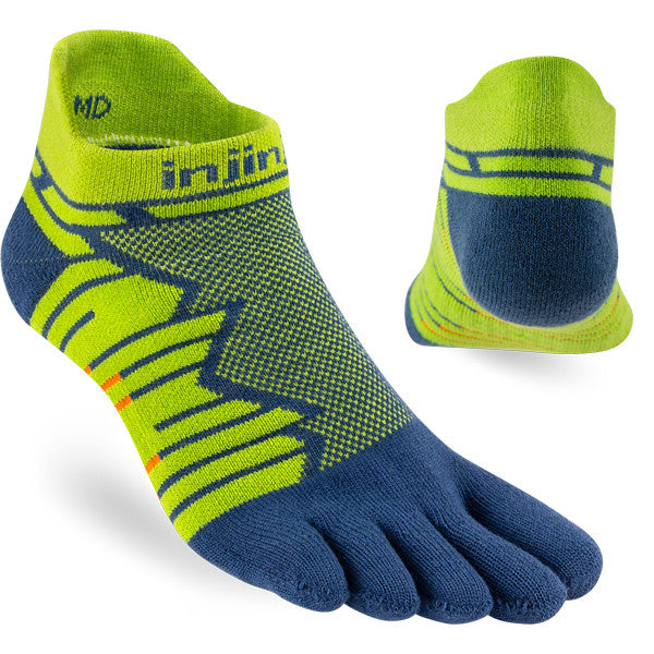 Injinji ULTra Run No-Show Moss