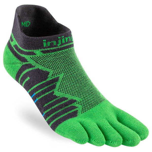Injinji Ultra Run No Show Emerald