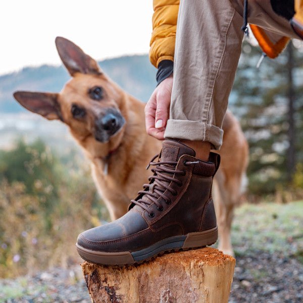 Lems Boulder Boot Summit - Chaussures pieds nus marron