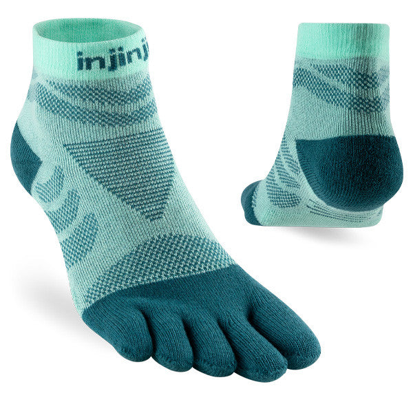 Injinji Women Ultra Run Mini Crew Glacier