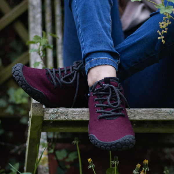 Ballop Barefoot Shoes Corso Bordeaux