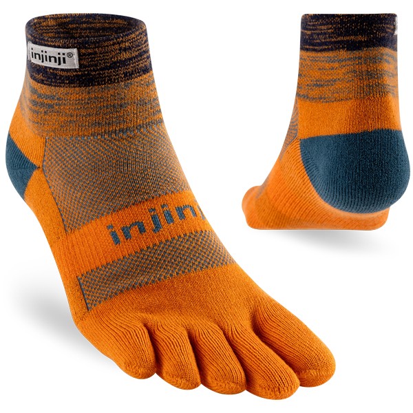 Chaussettes Injinji Trail Mini-Crew - Harvest Toe