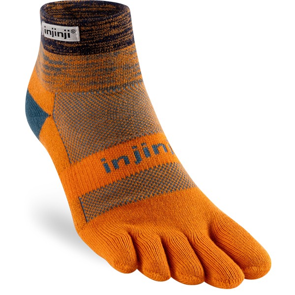 Chaussettes Injinji Trail Mini-Crew - Harvest Toe